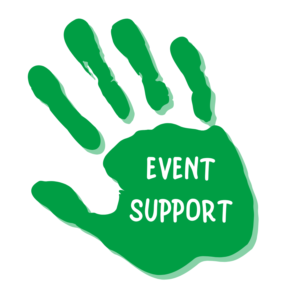 Página de voluntariado Apoyo gráfico a eventos