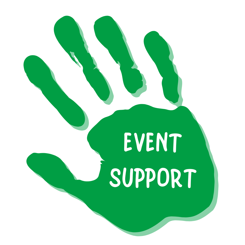 Volunteer Page Graphics Event Support Página de voluntariado Apoyo gráfico a eventos