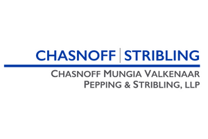 Chasnoff Stribling, Logo, Blue