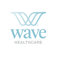 Wave Healthcare logo, with a decorative W